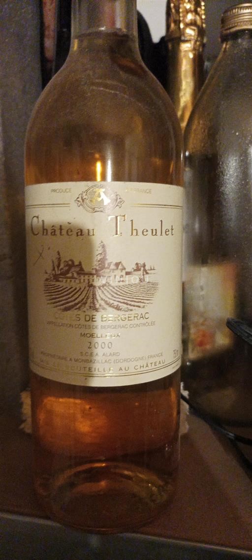 Zuidwest-Frankrijk Côtes-de-Bergerac Château Theulet Moelleux 2000