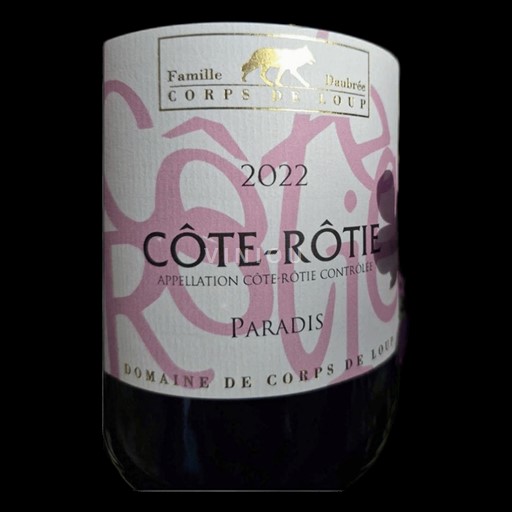 Rhônevallei Côte-rôtie Domaine Corps de Loup Paradis 2022