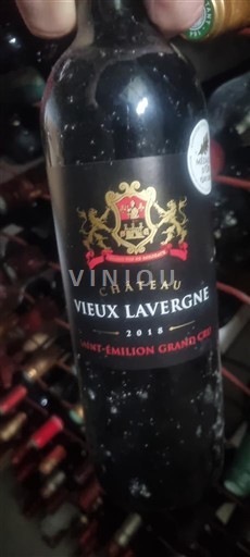 Bordeaux Saint-Émilion Grand Cru Grand Cru Château Vieux Lavergne 2018