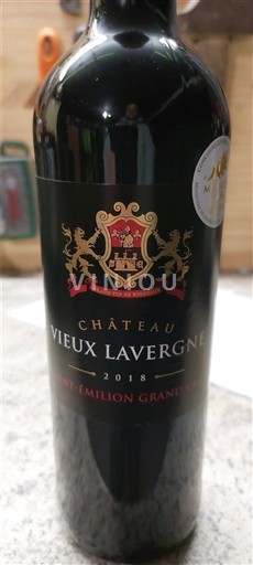 Bordeaux Saint-Émilion Grand Cru Grand Cru Château Vieux Lavergne 2018