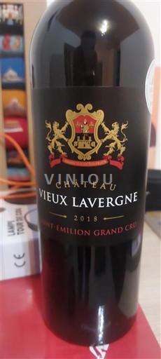Bordeaux Saint-Émilion Grand Cru Grand Cru Château Vieux Lavergne 2018