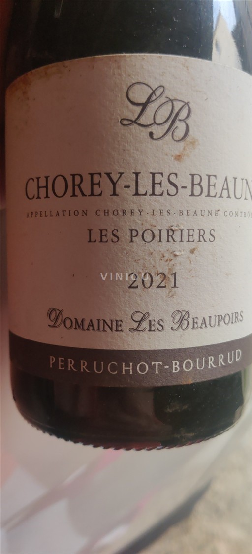 Borgogna Chorey-lès-Beaune Domaine Les Beaupoirs Les Poiriers 2022