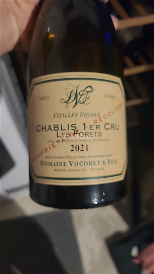 Borgoña Chablis Premier Cru Domaine Vocoret & Fils Les Forets 2021