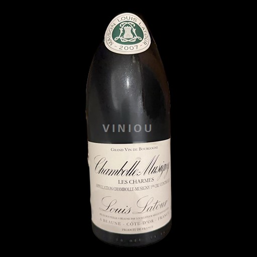 Vin Rouge sec Les Charmes Louis Latour 2007 France Bourgogne Chambolle-Musigny AOC Premier Cru