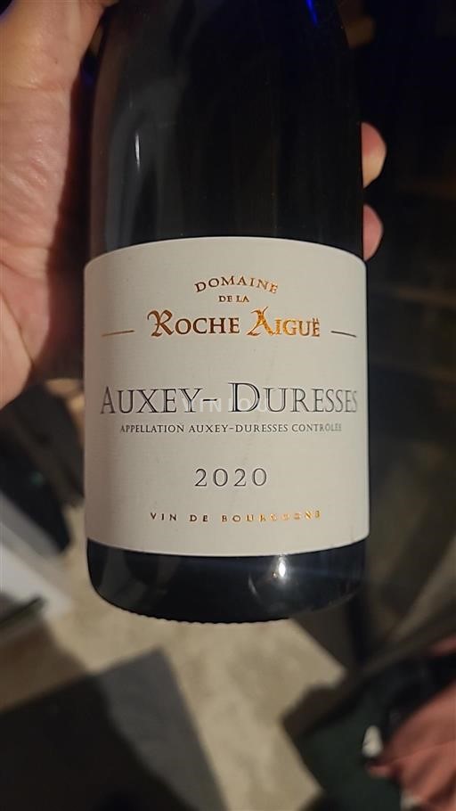 Burgund Auxey-Duresses Domaine La Roche Aiguë 2020