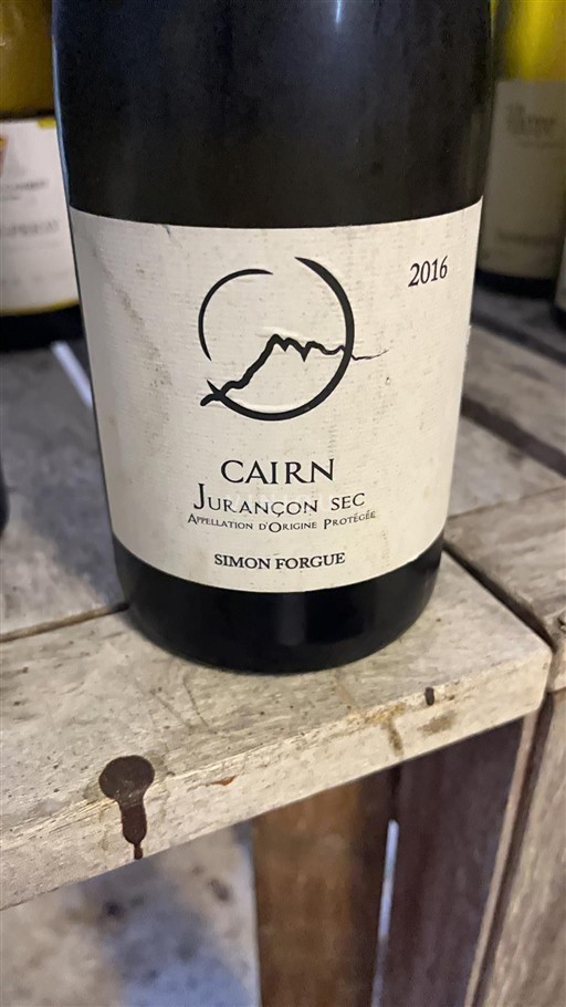 Sud-Ovest Jurançon Simon Forgue Cairn 2016