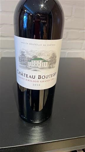 Bordeaux Saint-Émilion Grand Cru Grand Cru Château Boutisse 2018