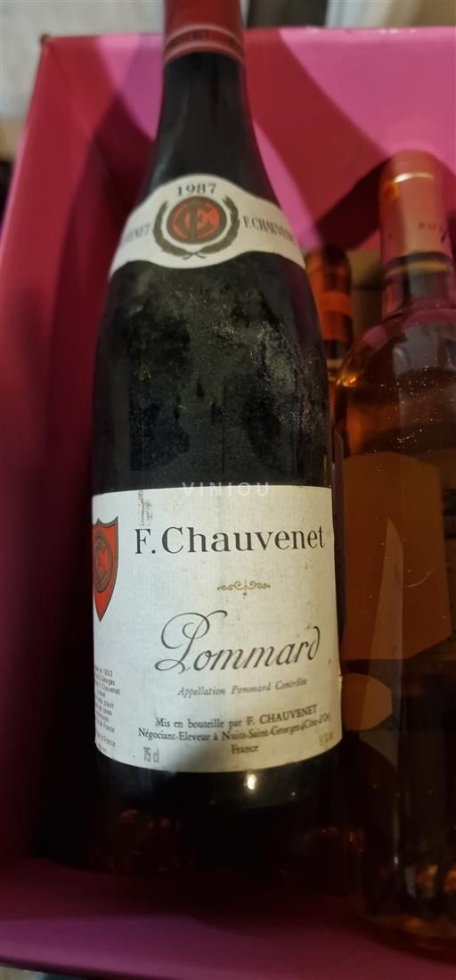 Borgoña Pommard F. Chauvenet 1987