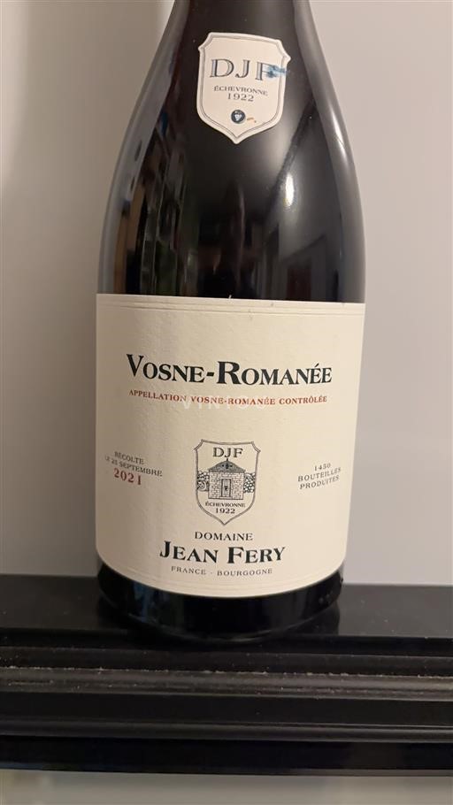 Borgoña Vosne-romanée Jean Féry 2021