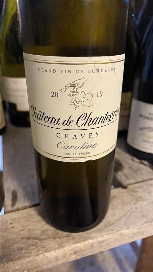 Bordeaux Graves Château Chantegrive Caroline 2019