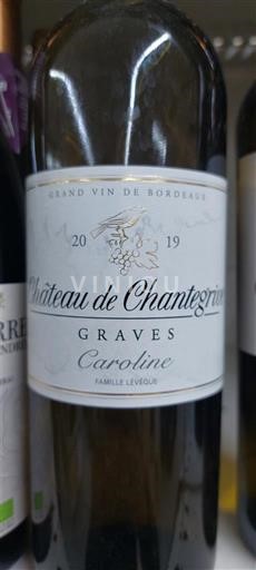 Bordeaux Graves Château Chantegrive Caroline 2019