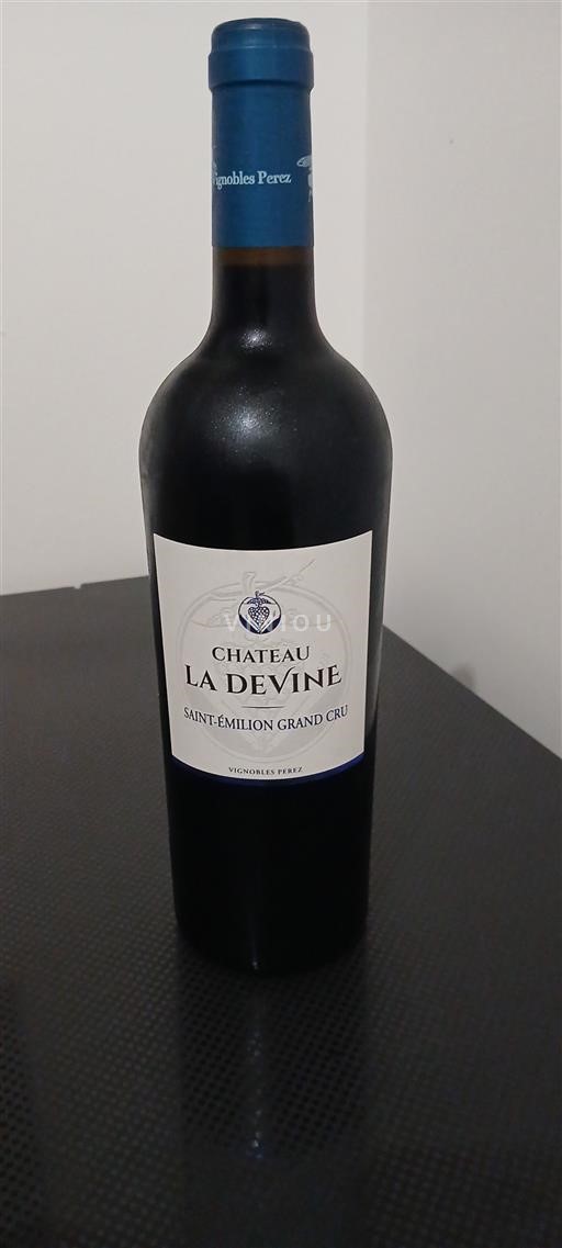Vin Rouge sec Château La Devine 2021 France Bordeaux Saint-Émilion Grand Cru AOC