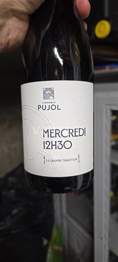 Linguadoca Minervois Vignoble Pujol Mercredi 12H30 2023