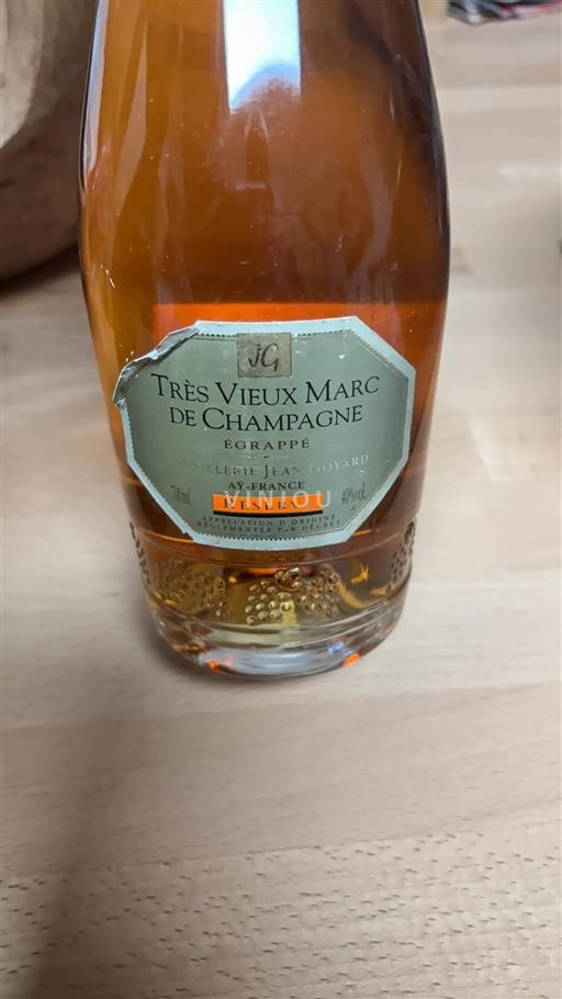 Champagne Non specificato Distillerie Jean Goyard Senza annata
