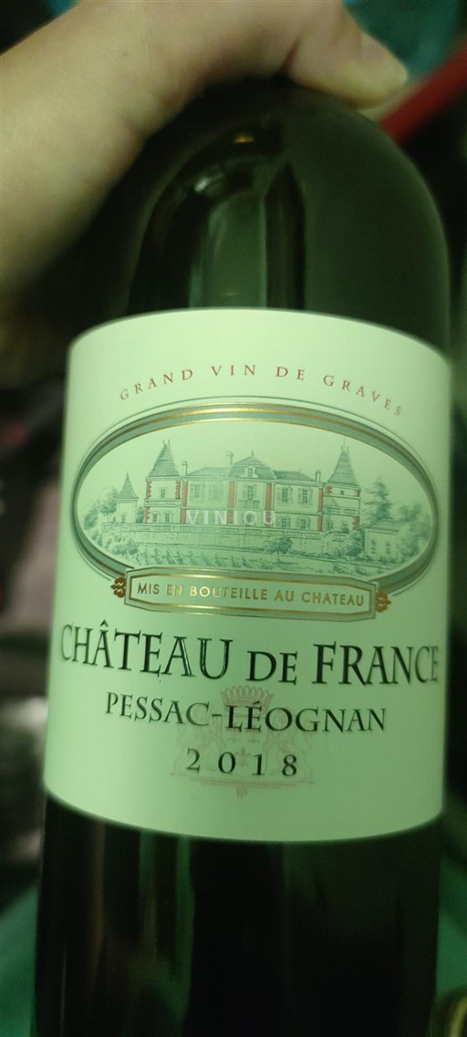 Bordeaux Pessac-Léognan Château France 2018
