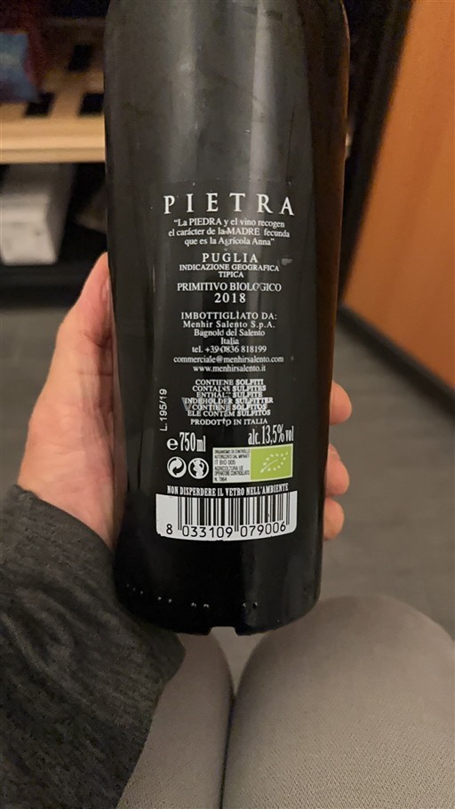 Pouilles Menhir Salento Pietra 2018
