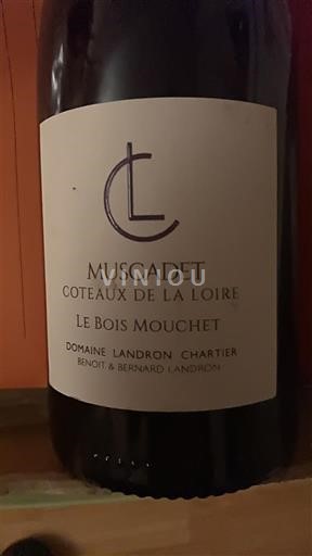 Vallée de la Loire Muscadet-coteaux-de-la-loire Domaine Landron Chartier Le Bois Mouchet 2019