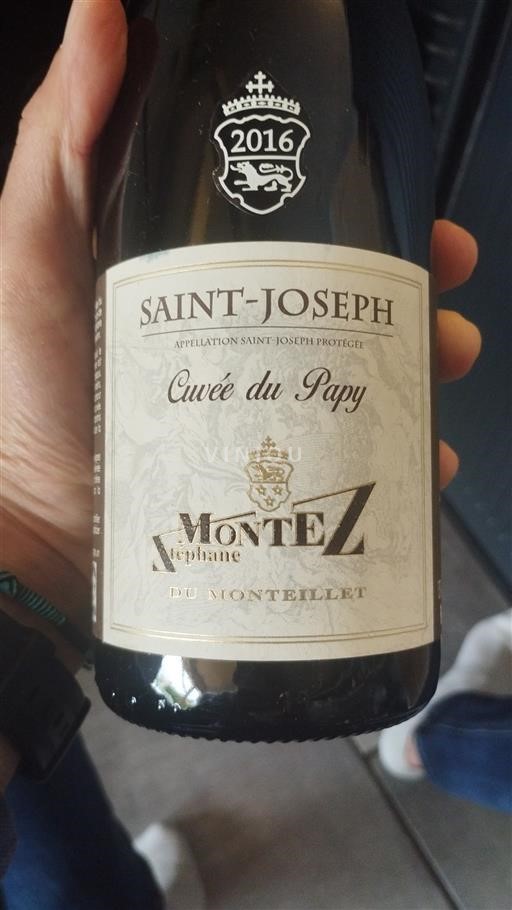 Údolí Rhôny Saint-Joseph Stéphane Montez du Papy 2016