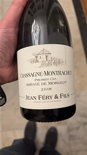 Bourgogne Chassagne-montrachet Premier Cru Jean Féry & Fils Abbaye de Morgeot 2018