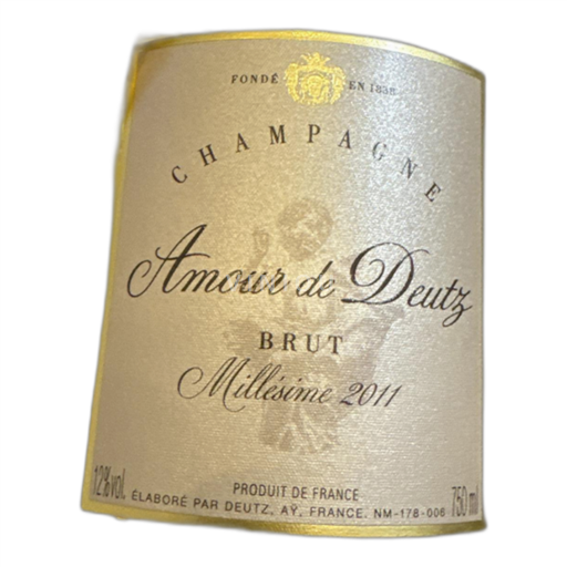 Champagne Deutz Amour de Deutz 2011