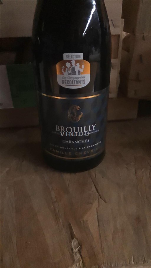Beaujolais Brouilly Famille Chevallier Garanche Ei vuosikertaa