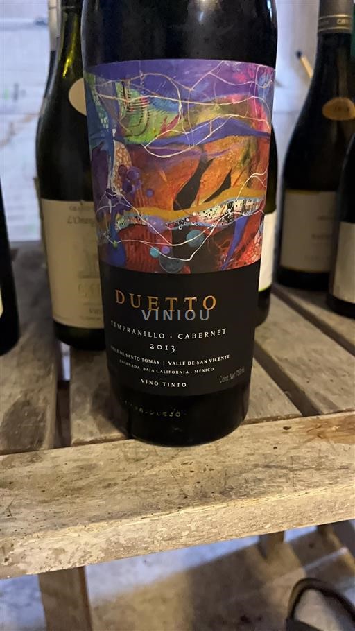 Spodnja Kalifornija Dolina Santo Tomás Duetto 2013