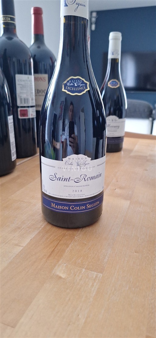 Bourgogne Saint-Romain Maison Colin Seguin Excellence 2018