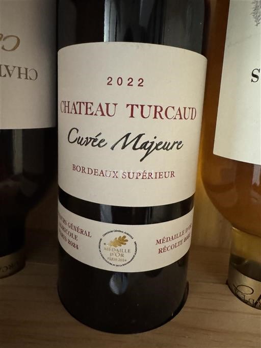 Bordeaux Bordeaux supérieur Château Turcaud Majeure 2022