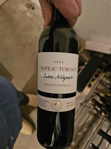 Bordeaux Bordeaux Supérieur Château Turcaud Majeure 2022