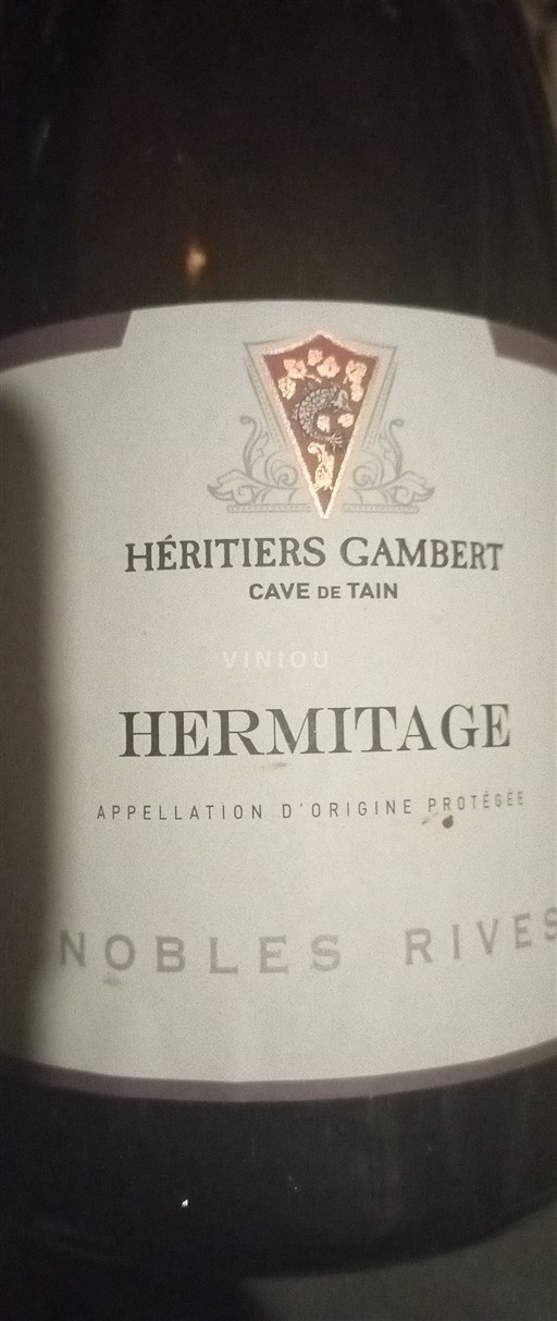 Údolí Rhôny Hermitage Héritiers Gambert Nobles Rives Neročník