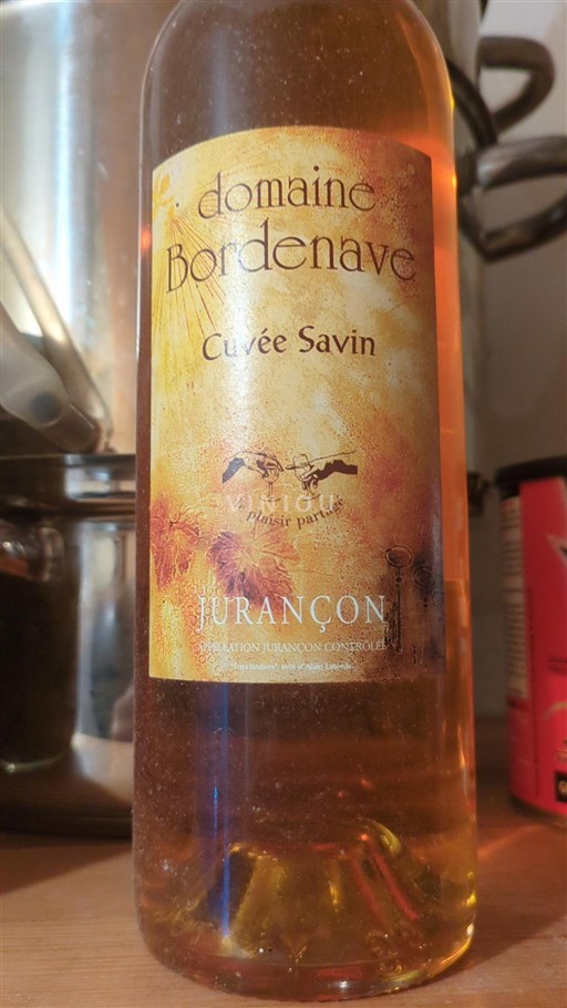 Sud-Ovest Jurançon Domaine Bordenave Savin Senza annata