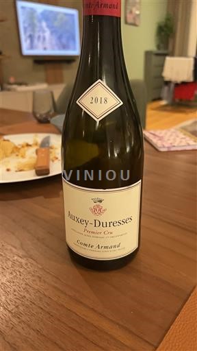 Bourgogne Auxey-duresses Premier Cru Comte Armand 2018