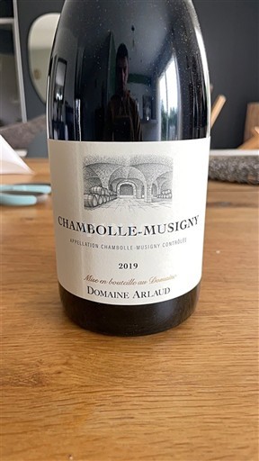 Bourgogne Chambolle-Musigny Domaine Arlaud 2019
