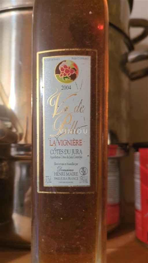 Jura No se traduce. Domaine S Henri Maire La Vignière 2004