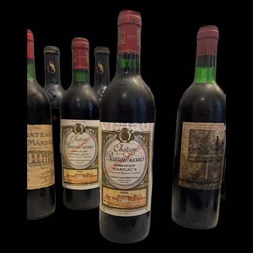 Bordeaux Margaux Deuxième Cru Classé Château Rauzan-Gassies 1986