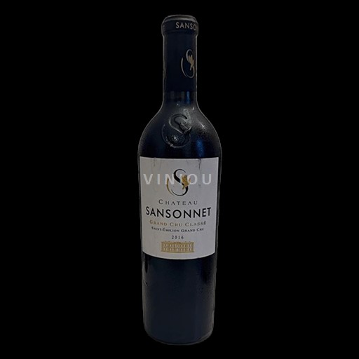 Burdeos Saint-Émilion Gran Cru Grand Cru Château Sansonnet 2016