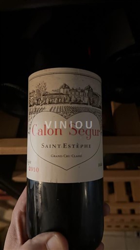 Bordeaux Saint-Estèphe Grand Cru Calon Ségur 2010