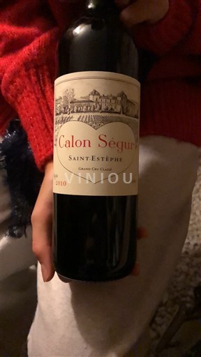 Bordeaux Saint-Estèphe Grand Cru Calon Ségur 2010