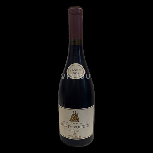 Burgundi Clos-de-vougeot Grand Cru Pierre André 2006