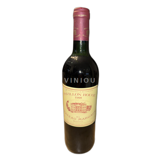Bordeaux Margaux Château Margaux Pavillon Rouge 1988