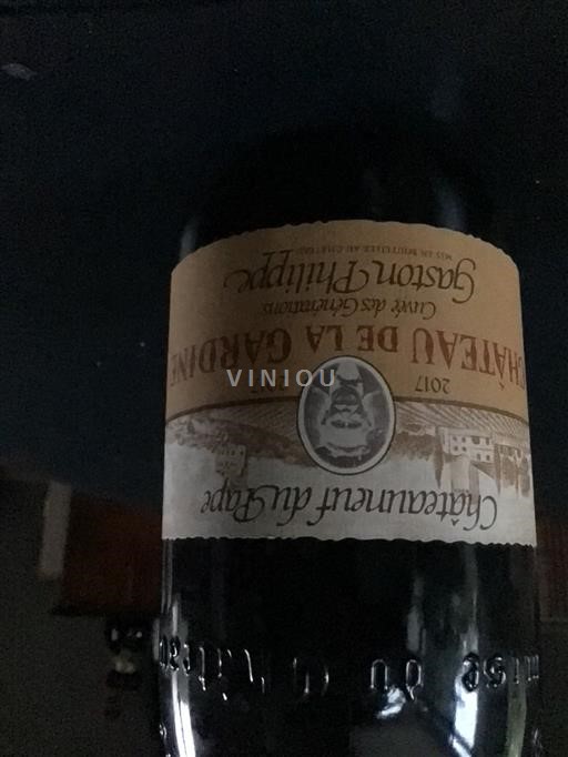 Rhônetal Châteauneuf-du-Pape Château La Gardine Gaston Philippe 2017