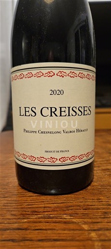 Languedoc ja Roussillon Pays d'Oc Domaine Les Creisses Les Creisses 2020
