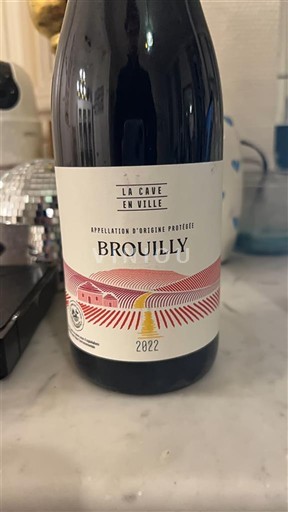 Beaujolais Brouilly La Cave en Ville 2022