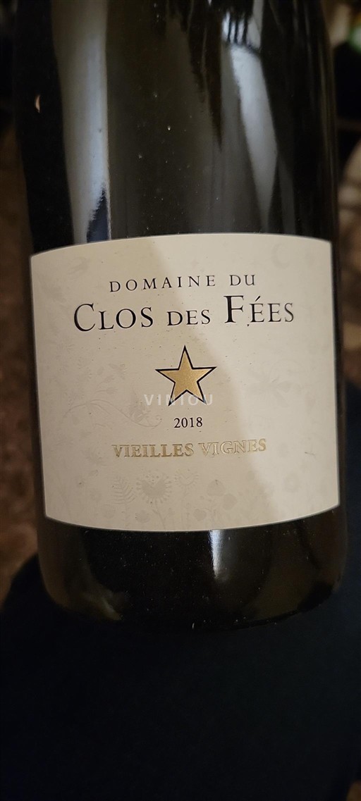 Roussillon Côtes du Roussillon Villages Domaine Clos des Fées Vieilles Vignes 2018