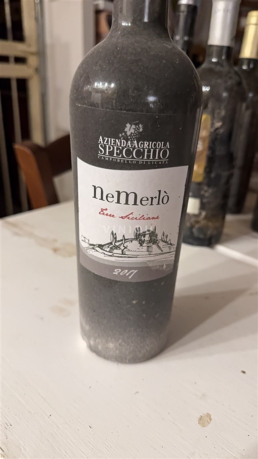 Sicily Not Specified Azienda Agricola Specchio NeMerlò 2017