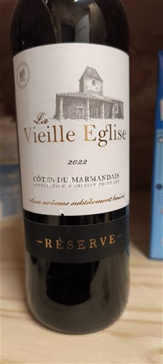 Southwest Côtes-du-Marmandais La Vieille Eglise Réserve 2022