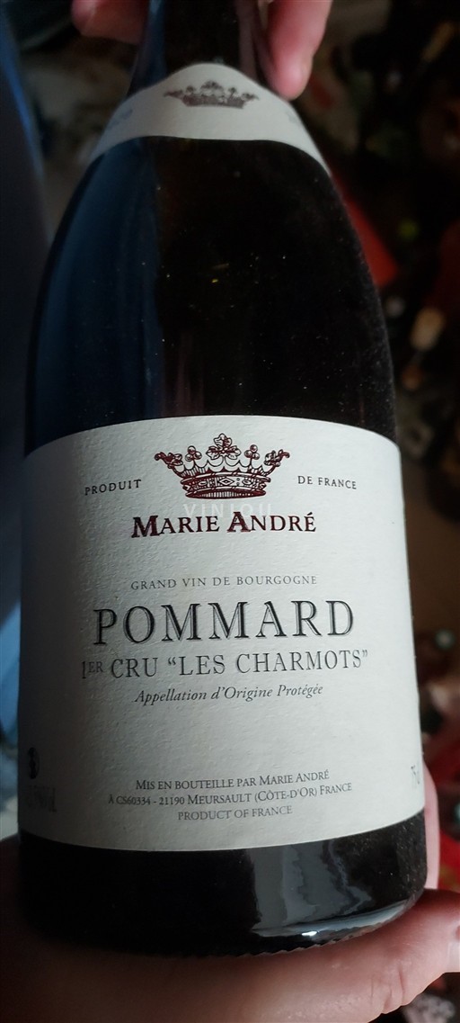 Borgoña Pommard Premier Cru Marie André Les Charmots Sin añada