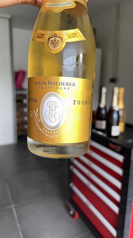 Champaña Champán Louis Roederer Cristal 2008