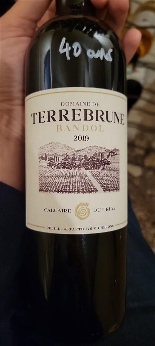 Provence Bandol Domaine Terrebrune 2019