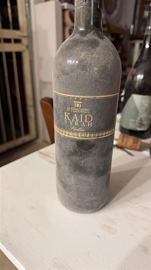 Sicilien Ospecificerad Alessandro di Camporeale Kaid Syrah 2000